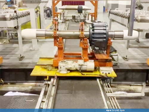 Axle Conveyor Trolley Railway Wheelset Automatic Workshop Equipment