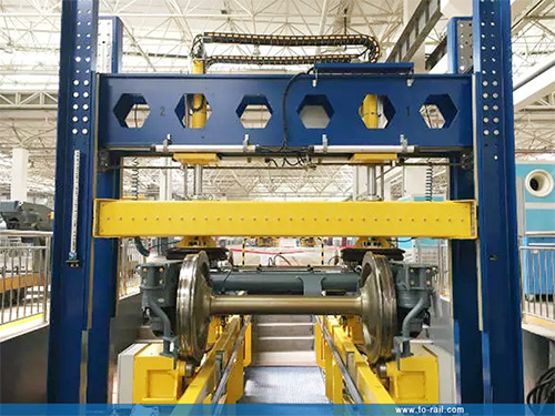 Bogie Static Load Test Bench Railway Bogie Overhaul Workshop Equipment