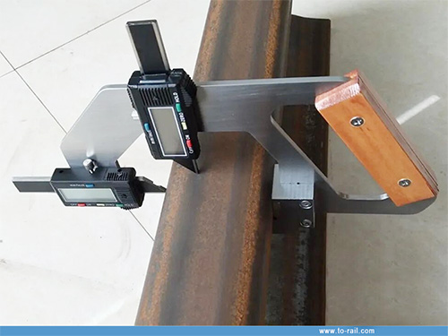 Digital Rail Wear Gauge - Professional Rail Wear Measuring Tool