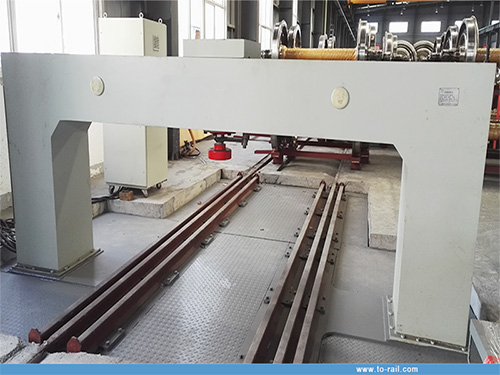 Hydraulic Bogie Pressure Tester Railway Freight Wagon Depot Workshop Equipment