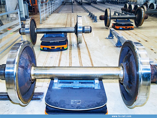 Intelligent Wheel Set RGV Conveyor Cart
