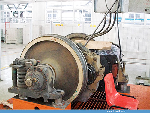 Locomotive Wheel Set Running-in Test Bench