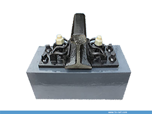 Metro Fastening System Light Rail Fastening DT04 Elastic Separated Fastening