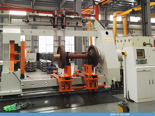 Railway Wheels Press Machine Single Cylinder Hydraulic