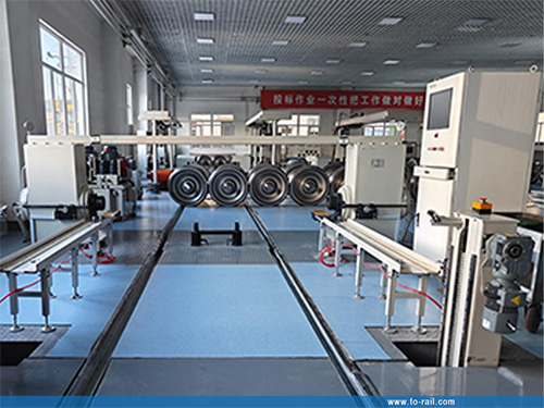 Roller Bearing Press Machine Railway Freight Wagon Wheelset Bearing Mount Equipment