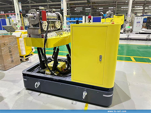 SUN-I Mobile Ultrasonic Flaw Detector for Hollow Axles