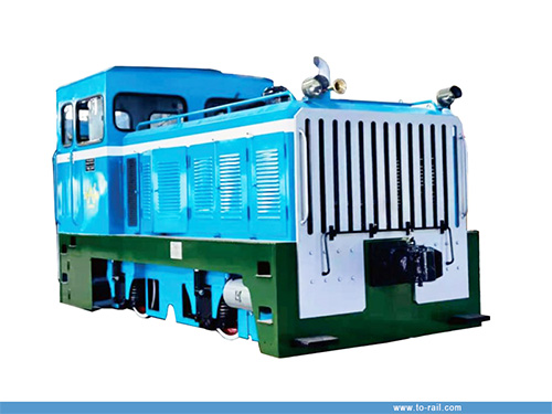 TJY240F Diesel-hydraulic Locomotive Shunt Locomotive for Mill Industrial Mineral Railway