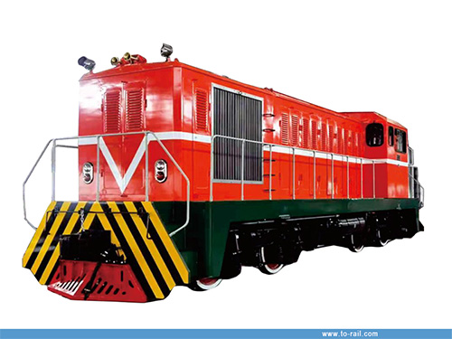 TJY640F Diesel Hydraulic Locomotive 640HP Steel Mill Shunting Locomotive